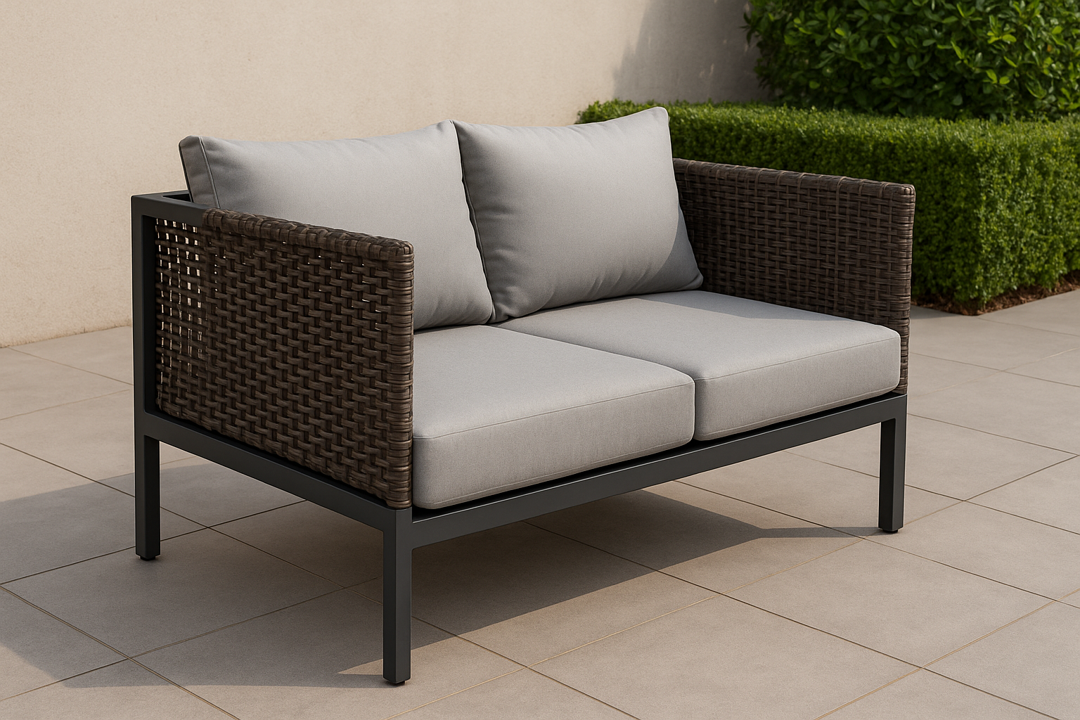 Luxury Outdoor Furniture Aluminum Garden Sofa
